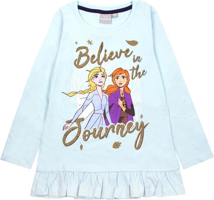 Disney Frozen Believe In The Journey TShirt Rüschen Mädchen (128)