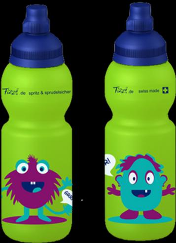 Image du produit Fizzii Gourde 330ml citron vert, Monster-Kids (0.33 l)