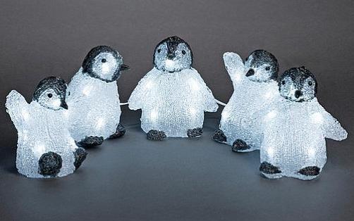 Actual product image Konstsmide LED Acrylic Penguins