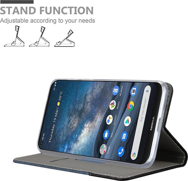 Image du produit Cadorabo Couverture look jeans Book (Nokia 8.3)