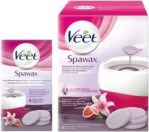 Veet Spawax Warmwachs-Set, 6 Wachsscheiben (1 x)