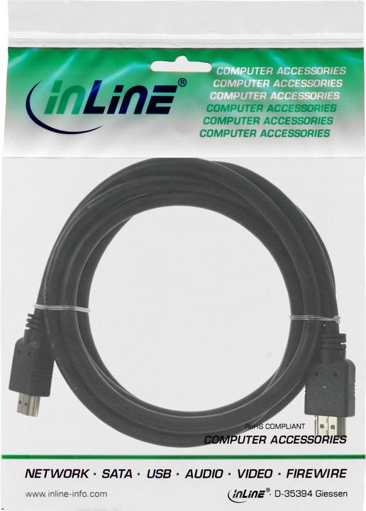 Image du produit InLine HDMI (Typ A) — HDMI (Typ A) (15 m, HDMI)