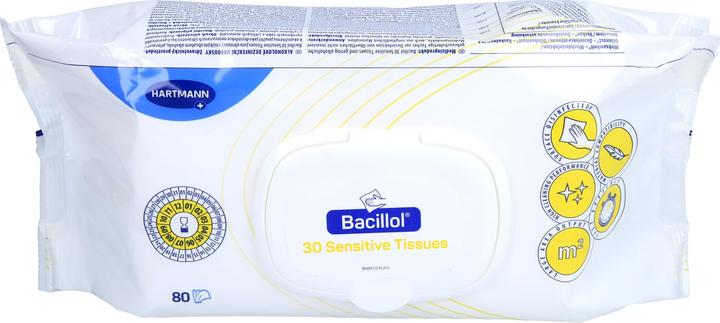 Produktbild Comair Flächendesinfektion 80 Tücher Bacillol 30