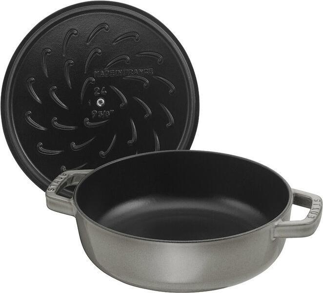 Immagine prodotto Staub Tostatore multifunzione (28 cm, Pirofila + casseruola, Ghisa)