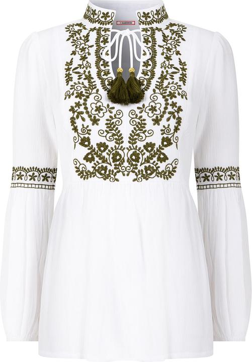 Produktbild Joe Browns Floral Embroidered Crinkle Tunic Top (18)