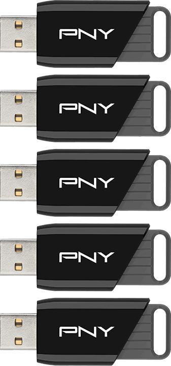 Produktbild PNY ATTACH X USB 3.2 64GB PACK X5 (64 GB, USB-A)