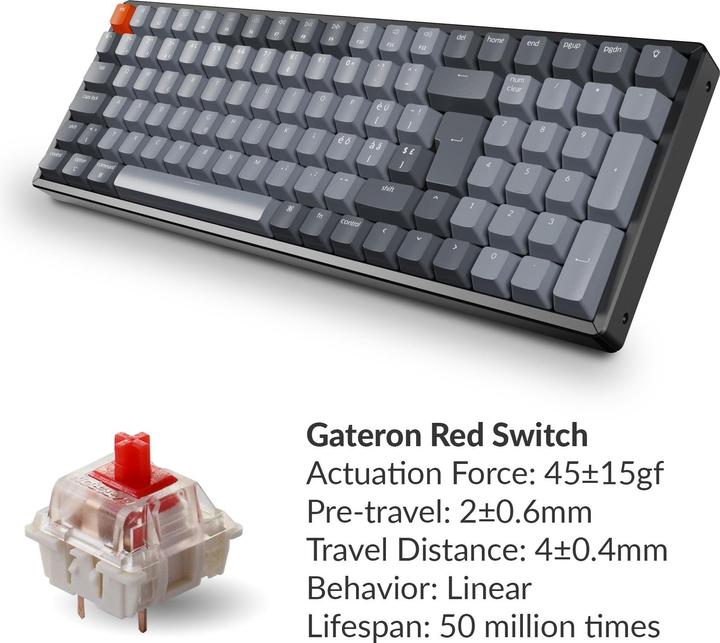Actual product image Keychron K4 (CH, Cable, Wireless)