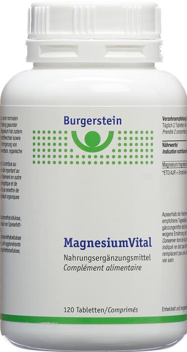 Produktbild Burgerstein Magnesiumvital (120 Stück, Tabletten, 184 g)