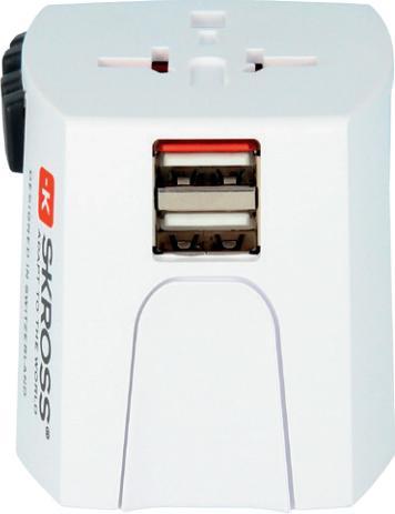 Actual product image Skross World Travel Adapter Muv USB 2.4A