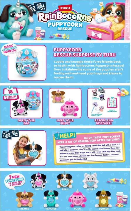 Produktbild Zuru Sequin Surprise - Puppycorn Rescue (28 cm)