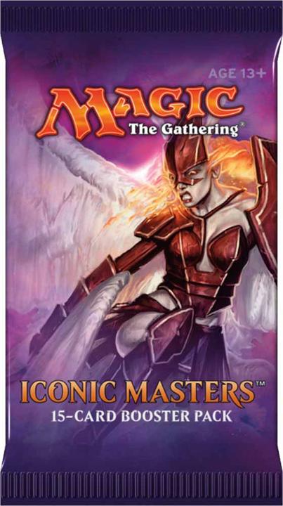 Produktbild Magic the Gathering Iconic Masters Booster - - EN (Englisch, Booster Pack)