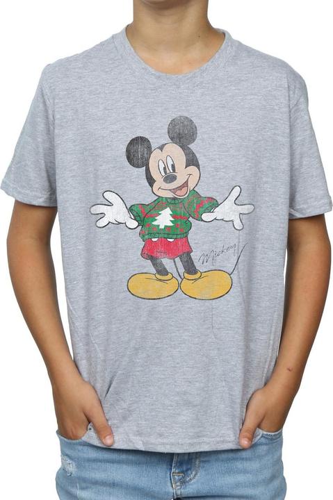 Image du produit Disney - T-shirt MICKEY MOUSE CHRISTMAS JUMPER - Garçon (140, 146)