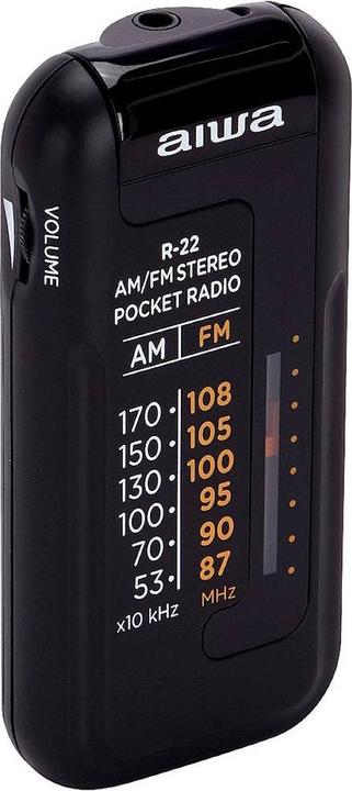 Produktbild Aiwa R-228K Taschenradio AM FM Schwarz (FM, AM)