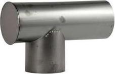 Produktbild Bertrams Ofenrohr Kapselknie FAL Ø120mm silber (1 Stk.)