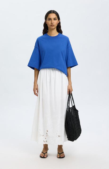 Produktbild Selected Femme Broderie Anglaise Maxirock (38)