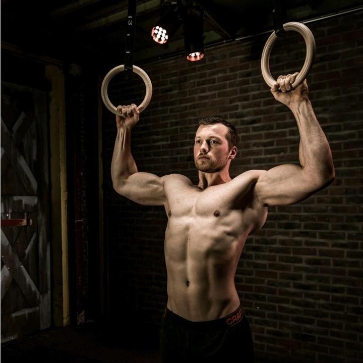 Image du produit Tunturi Turnringe Gym Rings aus Holz