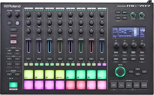 Roland MC-707 Groovebox DJ mixer