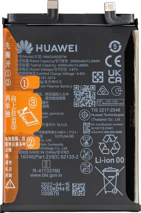 Immagine prodotto Huawei Akku HB426493EFW für nova 10 / nova 9 SE 5G / nova 9 SE