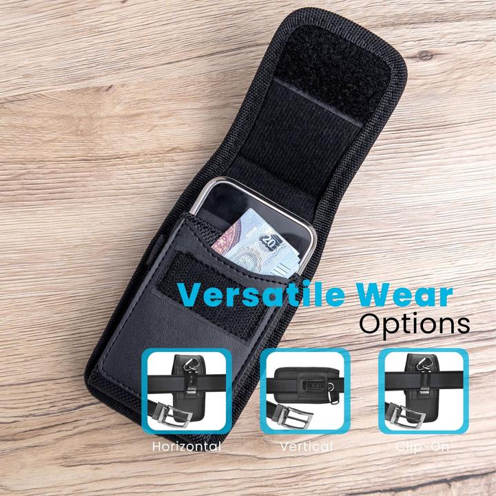 Produktbild Cadorabo Universale Schutzhülle für Samsung Galaxy CORE PRIME Tasche mit Gürtelclip (Samsung Galaxy Core Prime)