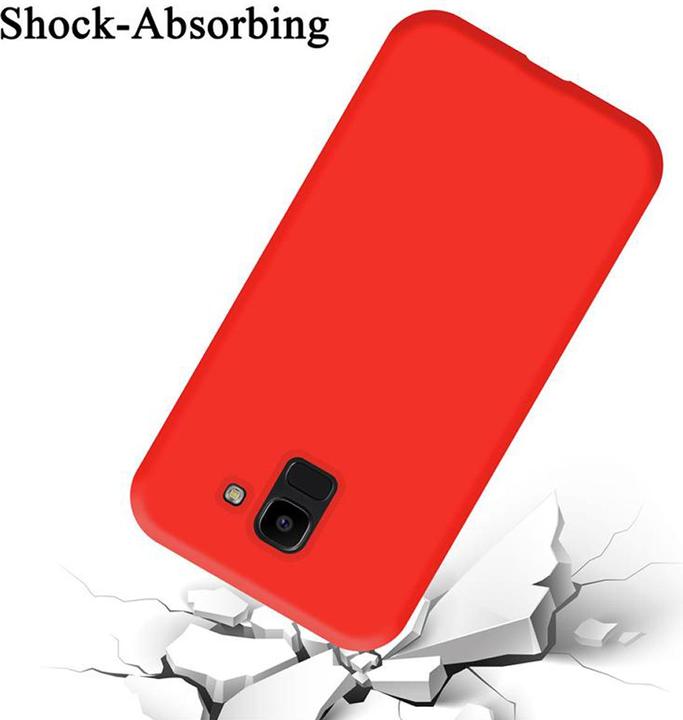 Immagine prodotto Cadorabo Copertura della cassa del silicone liquido TPU (Samsung Galaxy J6 (2018))