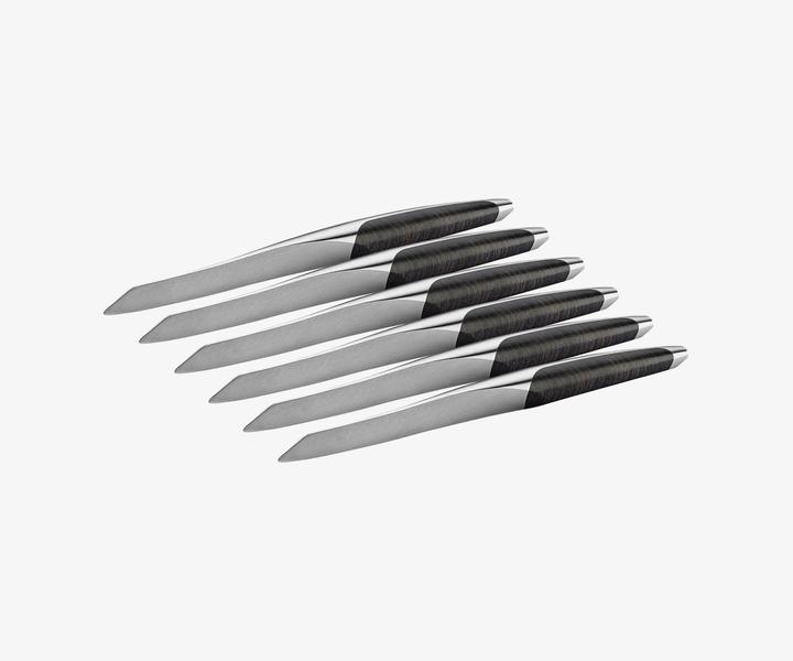 Immagine prodotto Sknife Coltello da bistecca in frassino (6 Pezzo/i, Set di posate)