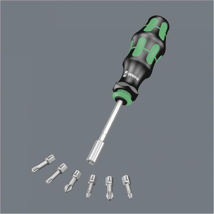 Image du produit Wera Kraftform Kompakt 28 (Croix Phillips PH M1, Croix Phillips PH M2, Croix Pozidriv PZ M1, Croix Pozidriv PZ M2)