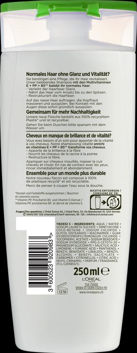Actual product image L'Oréal Paris Multivitamin (250 ml, Liquid shampoo)