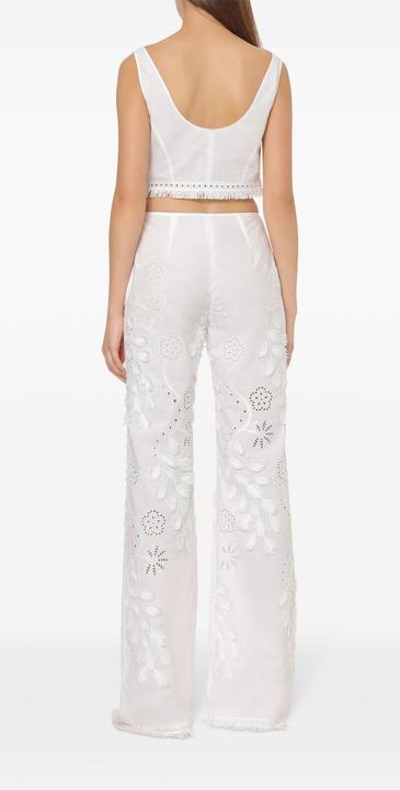 Produktbild Alberta Ferretti Pantaloni Bianco (42)