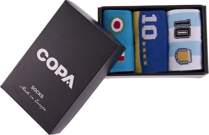 Produktbild Copa Football Maradona Freizeitsocken Box Set | Maradona Napoli Boca Juniors Argentinien Freizeitsocken (40 - 46)