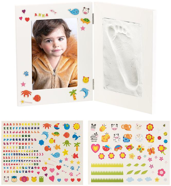 Immagine prodotto Your Design Set di 2 cornici per foto di bambini e gesso