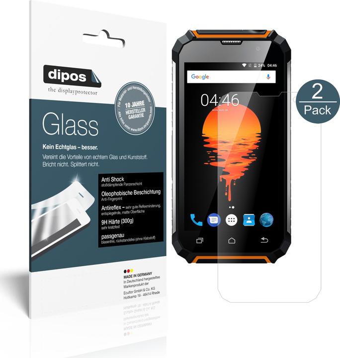 Image du produit Dipos Film de Protection d’écran Anti-Shock (2 pièce(s), Geotel G1)