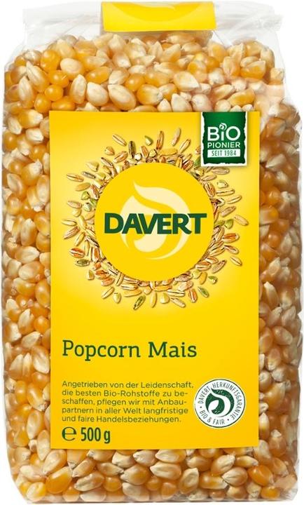 Produktbild Davert Popcorn Mais (500 g)