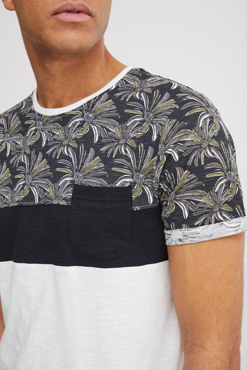 Immagine prodotto Solid Florian T-Shirt Con Disegno Maglietta A Manica Corta Da Uomo Con Girocollo In Cotone 100% (L)