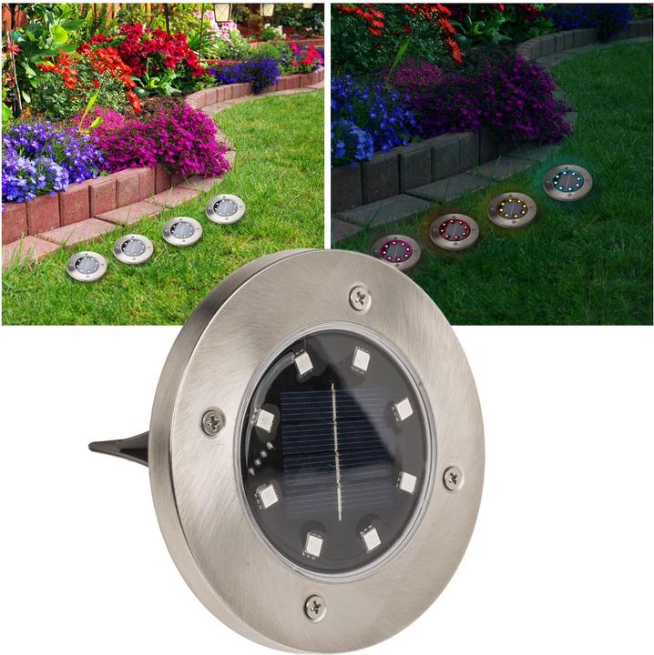 Produktbild Out of the blue LED-Garten-Bodenleuchten, 4er-Set (IP44)