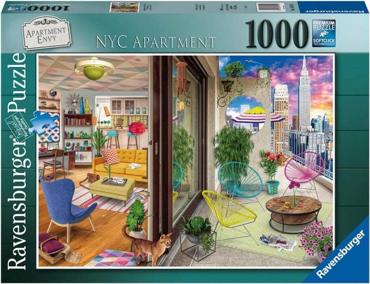 Produktbild Ravensburger 165452 puzzle Contour puzzle 1000 pc(s) Art (1000 Teile)