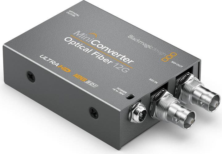 Actual product image Blackmagic Mini Converter Optical Fiber 12G (Video Switch)