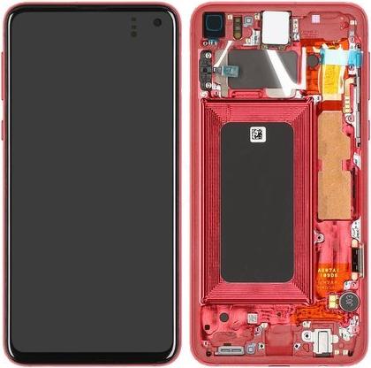 Immagine prodotto Faro + Cornice Touch+ per G970F Samsung Galaxy S10e - rosso GH82-18852H