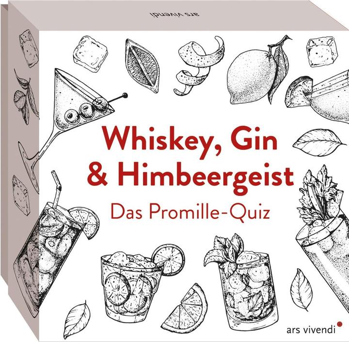 Produktbild Whiskey, Gin und Himbeergeist (Deutsch, Raupach, Markus Penninger Thomas A. Vilgis, 2021)