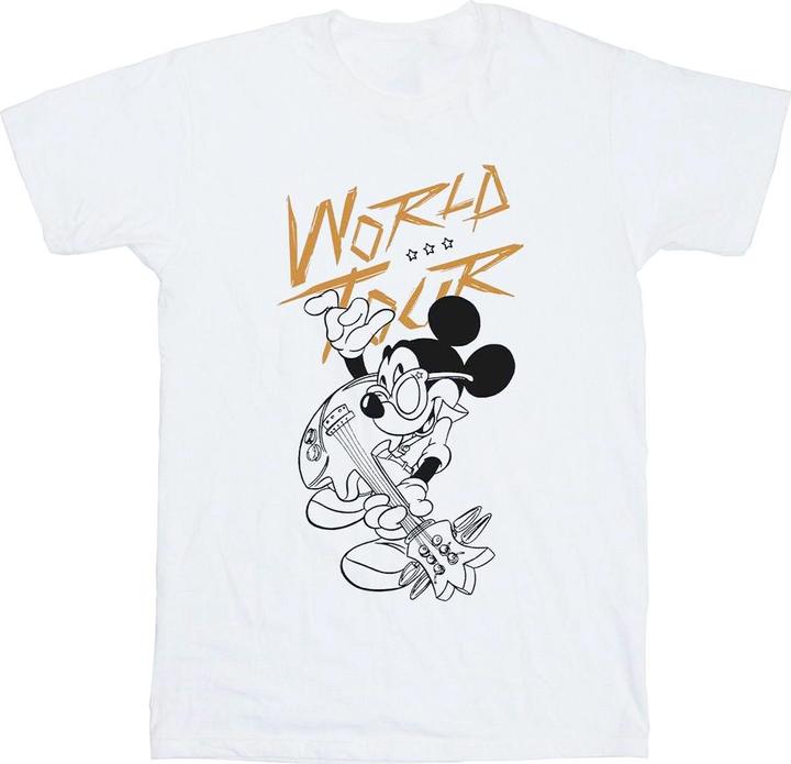 Immagine prodotto Disney Mickey Mouse World Tour Line Maglietta Uomo (L)