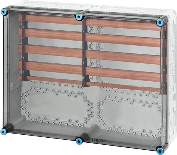 Immagine prodotto Hensel HEN Mi 6656 sbarre di distribuzione 630A, 5poli Custodia per sbarre di distribuzione Mi 600x450mm