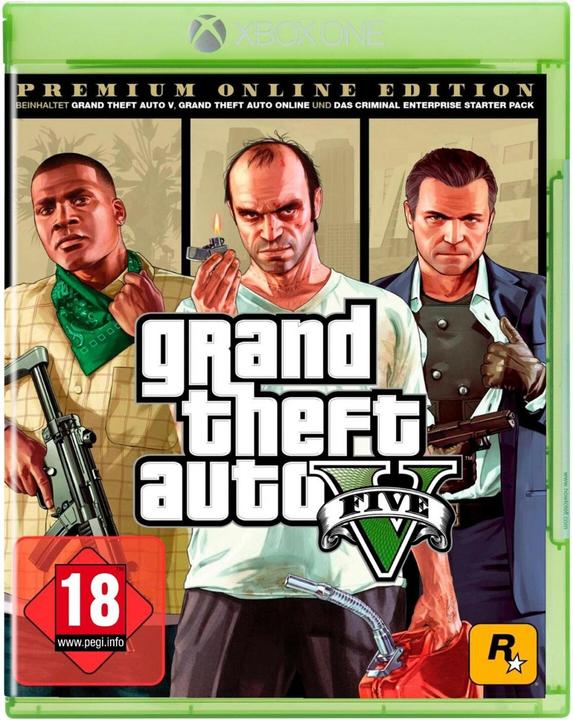 Rockstar GTA 5 - Édition Premium (Xbox One X, Xbox Series X, Multilingue)