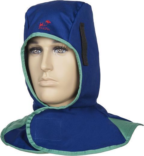 Produktbild Elmag Schweisserhaube blau WELDAS 23-6680 XL (65 cm)
