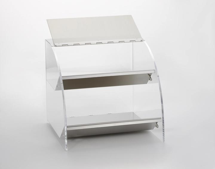 Produktbild Stöckel Kombi-Box mit 2 Fächern 250x250x230mm (25 x 25 x 23 cm)