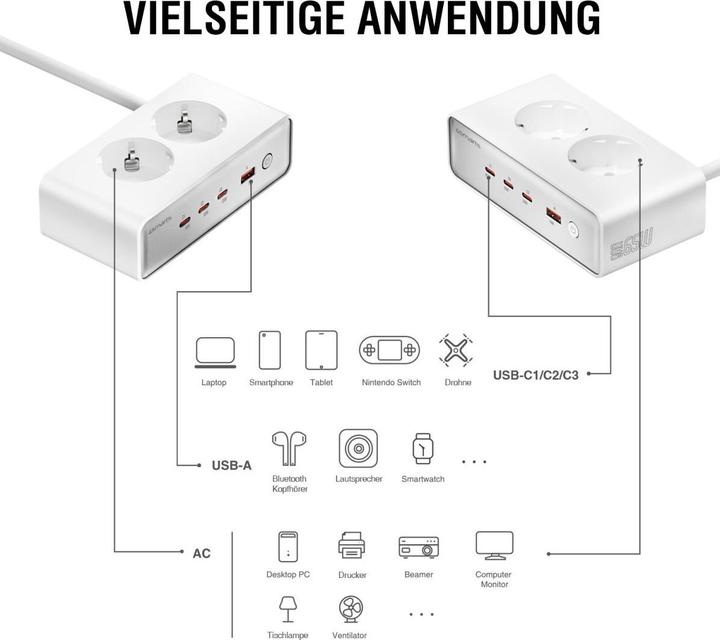 Produktbild 4smarts Desk Charger GaN (65 W)