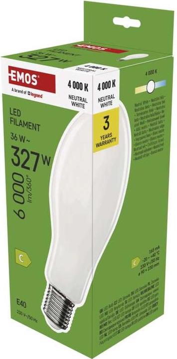 Produktbild Emos LED Lampe (E40, 36 W, 6000 lm, 1 x, C)
