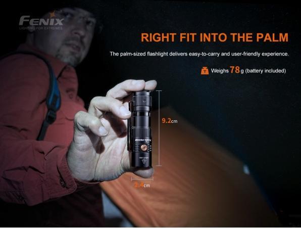 Actual product image Fenix PD25R (9.20 cm, 800 lm)