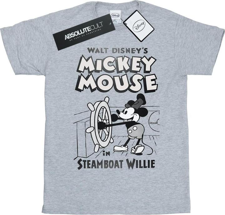 Image du produit Disney - T-shirt MICKEY MOUSE STEAMBOAT WILLIE - Garçon (128)