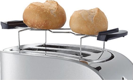 Actual product image WMF Stelio toaster double slot toaster with bun rack