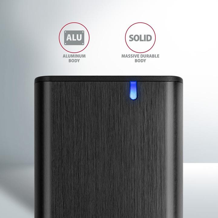 Image du produit Axagon EEM2-SB2 Boîtier USB-C 3.2 Gen 2, M.2 SSD - noir (M.2 2260, M.2 2242, M.2 2280)