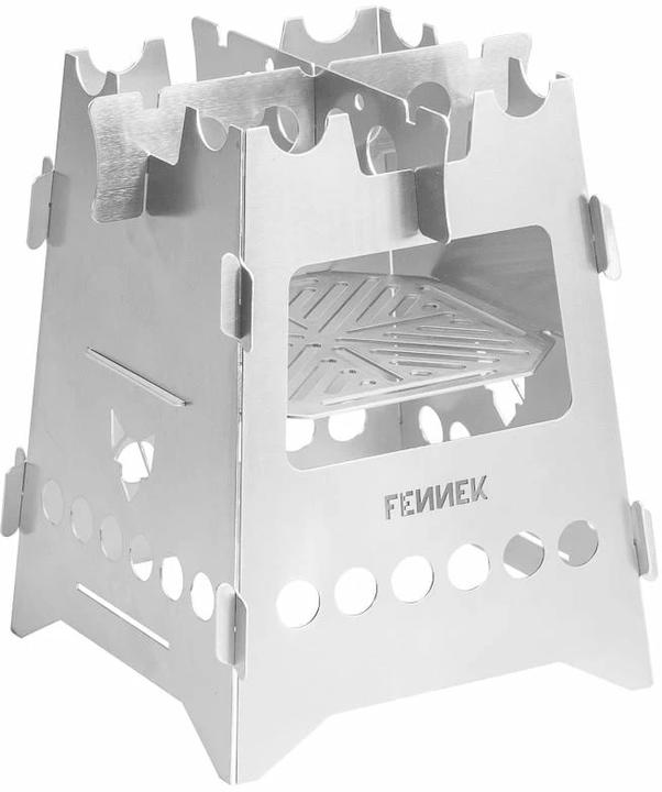 Produktbild Fennek Grill Campingkocher Hobo Premium, Edelstahl (12.20 cm)